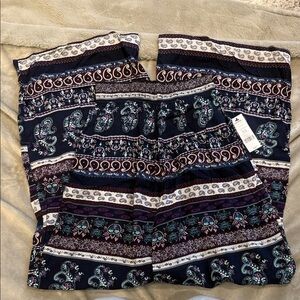 Garage Paisley Patterned Pants
